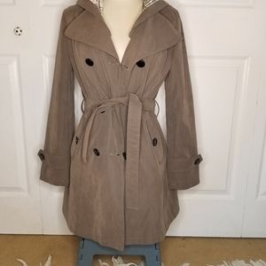 Dolce and Gabbana hooded Trench Coat